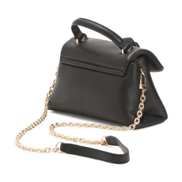 TED BAKER Leather Poppy Rose Top Handle Satchel